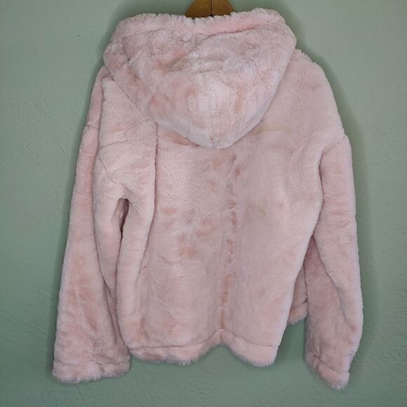 Hot Topic Pink Fuzzy Hoodie - Picture 6 of 11